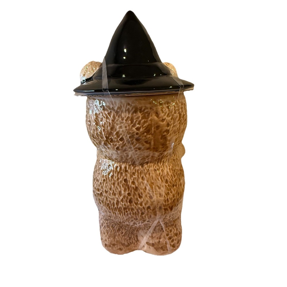TIKTOK VIRAL HALLOWEEN CREEPY CRITTERS WITCH BEAR COOKIE JAR - Picture 4 of 5